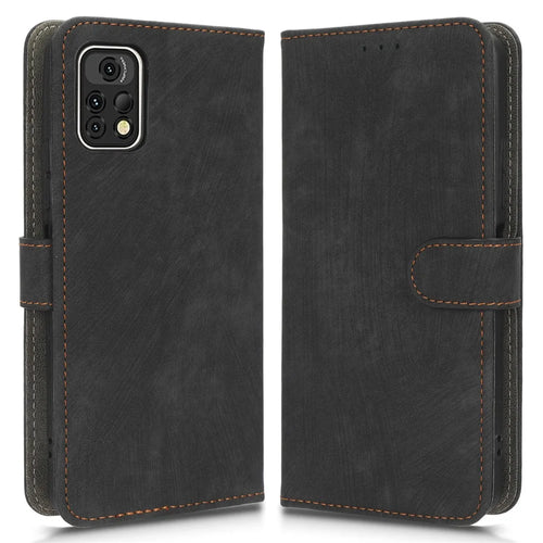 For Umidigi A13 Pro TPU+PU Leather Phone Case Phone Stand RFID Blocking Wallet Cover - Black - 1