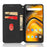 For Umidigi A13 Pro Cell Phone Case Imprinted Rhombus Pattern PU Leather Wallet Anti-Dust Stand Cover - Silver - 2