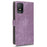 For TCL 403 Wallet Phone Flip Cover Leather Phone Case Phone Stand Shell with RFID Blocking Function - Purple - 6