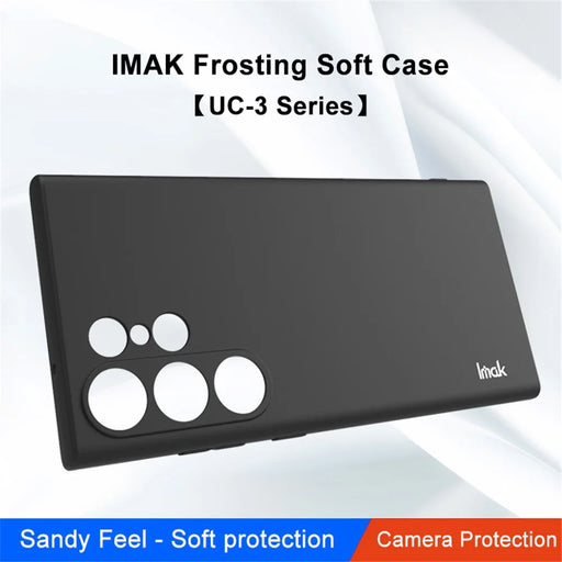 IMAK UC-3 Series for Samsung Galaxy S23 Ultra Cell Phone Case Slim Flexible TPU Matte Phone Cover Shell - 2