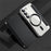 Magnetic Case for Samsung Galaxy S23+ PU Leather+TPU RFID Blocking Flip Phone Cover - Black - 2