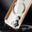 Magnetic Case for Samsung Galaxy S23+ PU Leather+TPU RFID Blocking Flip Phone Cover - Black - 6