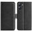 For Realme 10 4G Cell Phone Stand Case Calf Texture PU Leather Wallet Phone Cover - Black - 1
