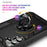 For Samsung Galaxy A54 5G Shockproof Phone Case Military Grade Phone Back Cover with Ring Kickstand - Black - 3