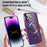 Phone Case For iPhone 14 Pro Max Compatible with MagSafe CD Texture TPU + PC Phone Cover - Purple - 6