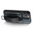 SUTENI H13 Phone Kickstand Case with Hand Strap for iPhone 14 Pro Max Card Holder Leather Coated PC + TPU Cover - Blue - 3