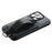 SUTENI H13 Phone Kickstand Case with Hand Strap for iPhone 14 Pro Max Card Holder Leather Coated PC + TPU Cover - Blue - 5