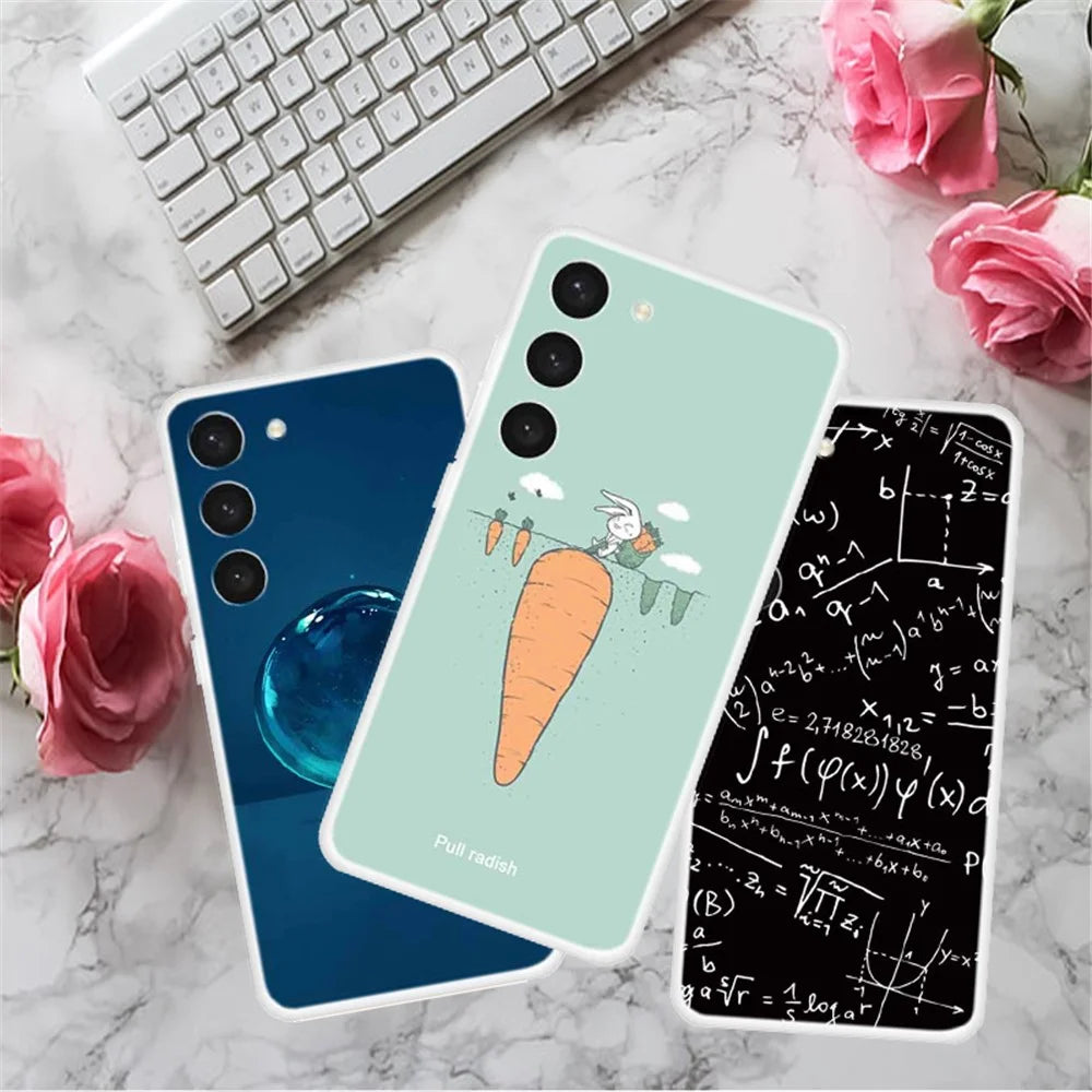 TPU Phone Case for Samsung Galaxy S23 Pattern Printing Slim Soft Shockproof Cover - Wow - 2