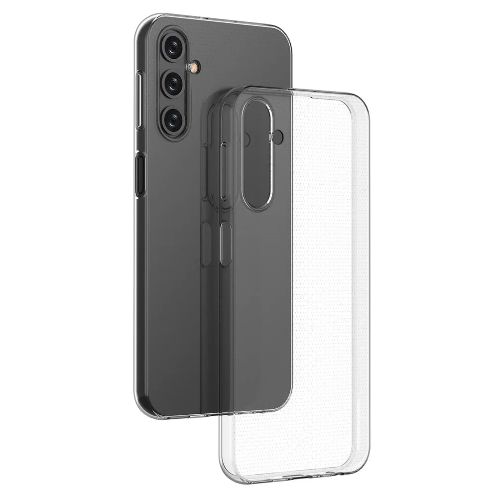 Phone Case for Samsung Galaxy A24 4G (162.1 x 77.6 x 8.3mm) Crystal Clear Soft TPU Mobile Phone Cover - 1