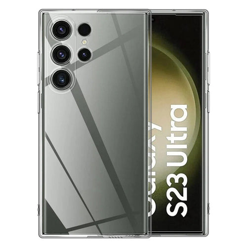 For Samsung Galaxy S23 Ultra Shockproof TPU Cell Phone Case Anti-fingerprint Protective Phone Cover - 1