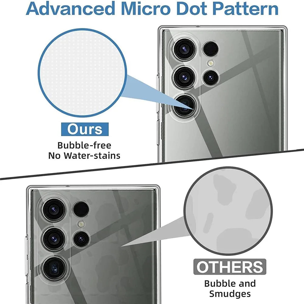 For Samsung Galaxy S23 Ultra Shockproof TPU Cell Phone Case Anti-fingerprint Protective Phone Cover - 3
