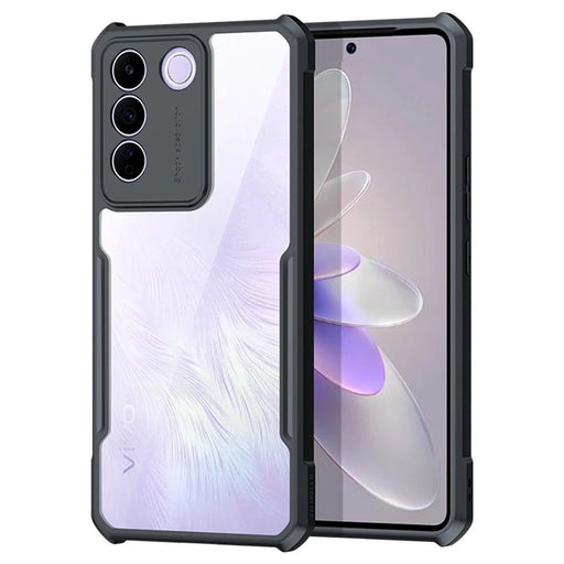 XUNDD For vivo S16e 5G / V27e 5G Mobile Phone Case Acrylic+TPU Transparent Anti-scratch Phone Cover - 1