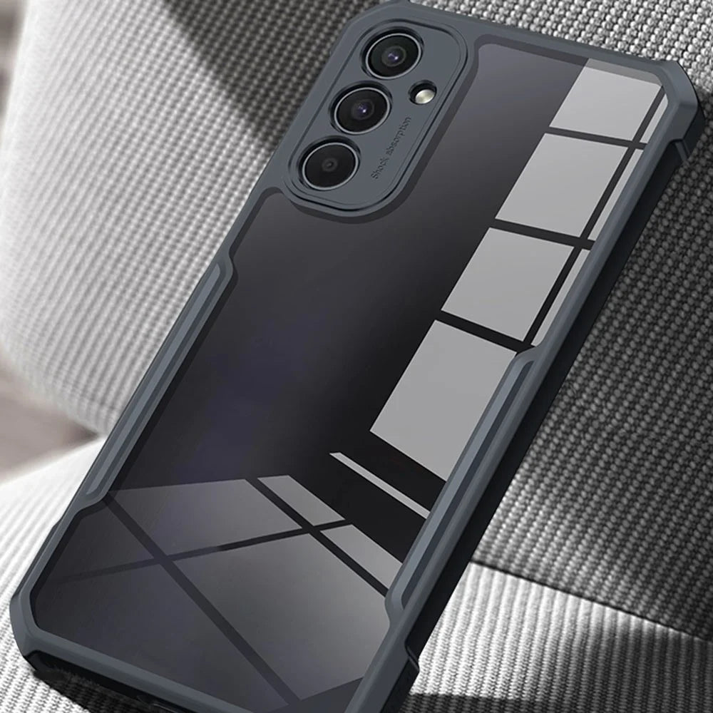 XUNDD For Samsung Galaxy A24 4G (162.1 x 77.6 x 8.3mm) Anti-scratch Mobile Phone Cover Clear Acrylic+TPU Shockproof Phone Case - 5