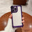 For iPhone 14 Pro Max Shockproof Cell Phone Case with Four Corners Drop Protection - Grey - 2