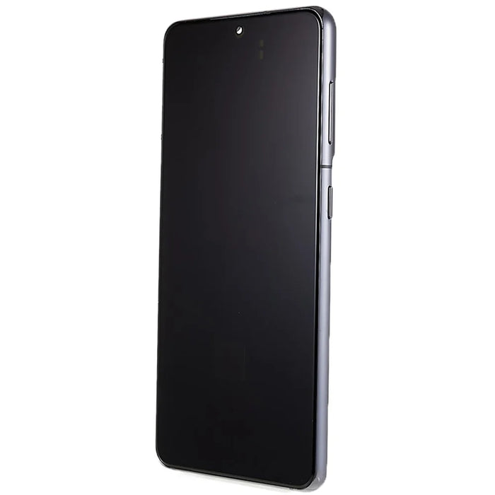For Samsung Galaxy S21 5G G991 OLED Screen and Digitizer Assembly + Frame (without Logo) - Grey - 4
