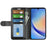 For Samsung Galaxy A34 5G Crazy Horse Texture Case Leather Wallet Stand Folio Flip Cover - Black - 2