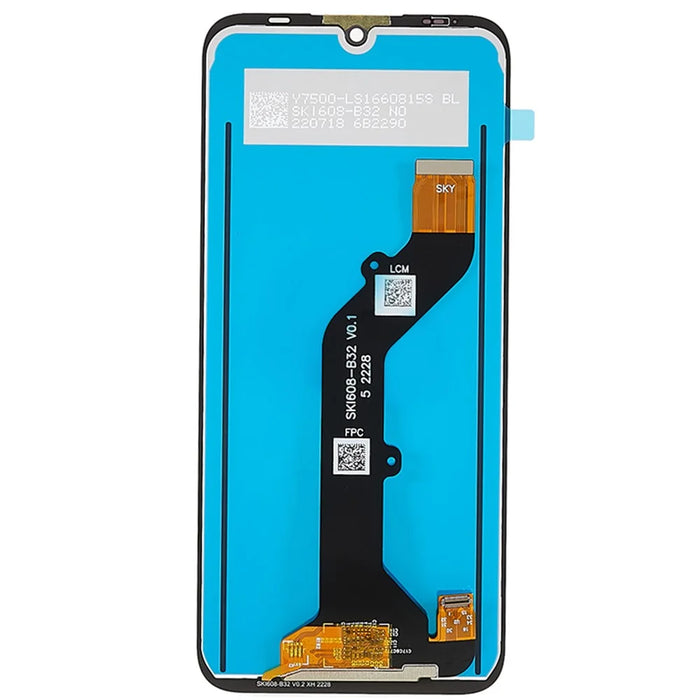 For Tecno Pop 6 4G BE7 Grade C LCD Screen and Digitizer Assembly Repair Part (without Logo) - 3