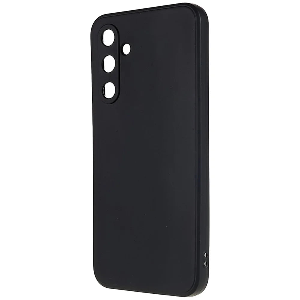 For Samsung Galaxy A54 5G Straight Edge Design TPU Phone Case Precise Cutout Camera Protection Cover - Black - 3