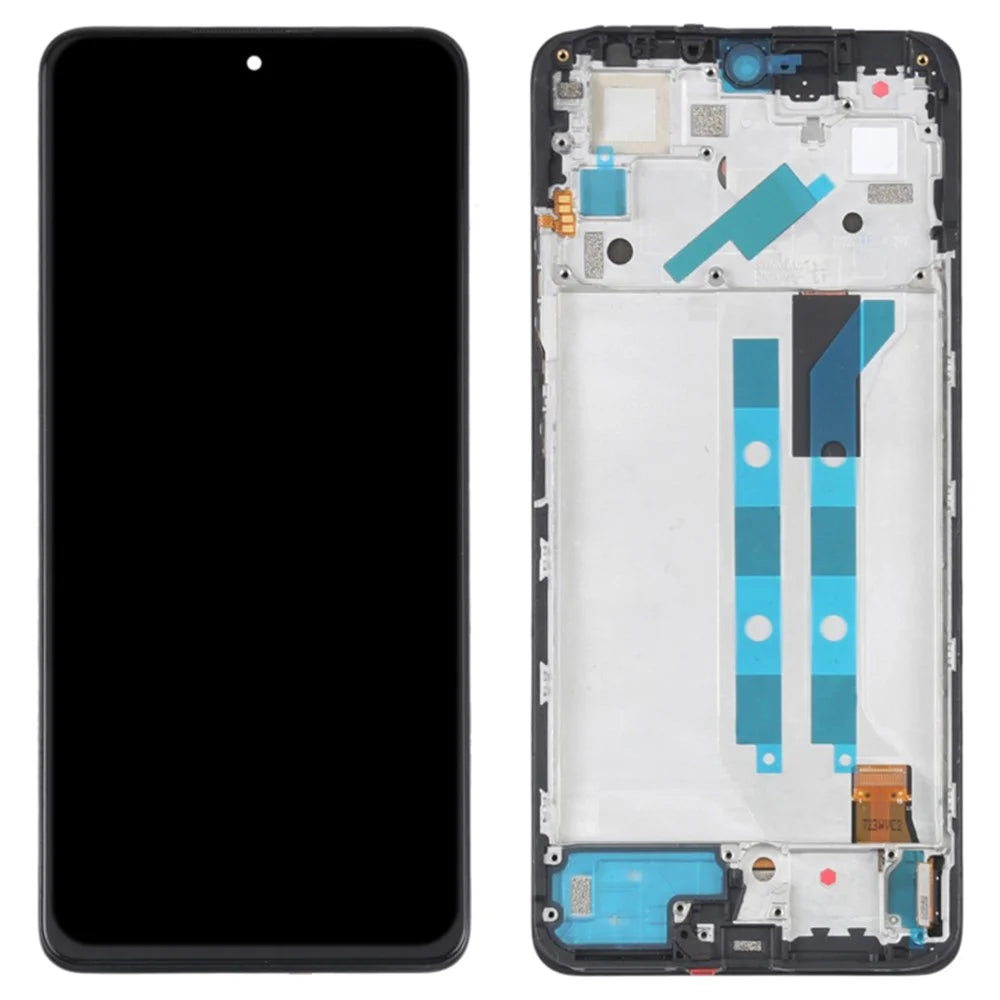 For Xiaomi Redmi Note 11 Pro 4G (MediaTek) / Note 11E Pro 5G / Note 11 Pro+ 5G / Note 11 Pro 5G (Qualcomm) / Poco X4 Pro 5G Grade S OEM AMOLED Screen and Digitizer Assembly + Frame Part (without Logo) - 1