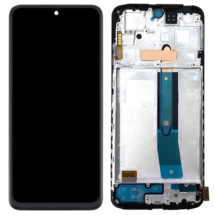 For Xiaomi Redmi Note 11S 4G Grade S OEM AMOLED Screen and Digitizer Assembly + Frame Part (without Logo) - 1