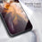 For Samsung Galaxy A54 5G Marble Pattern Phone Case Tempered Glass + PC + TPU Shock Protective Cover - DL01 - 3