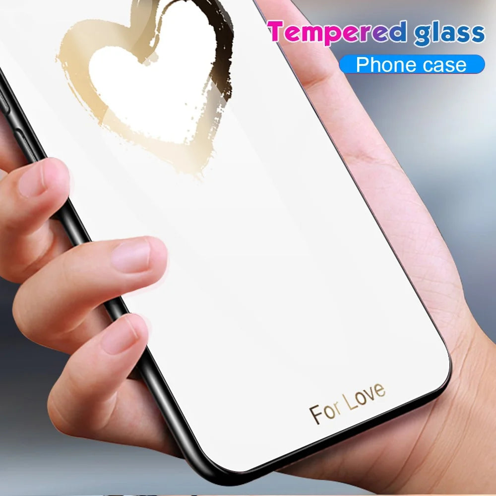 For Samsung Galaxy A34 5G Pattern Printing Phone Case Tempered Glass+PC+TPU Protective Phone Cover - The Milky Way - 5