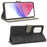 For Samsung Galaxy A53 5G Mobile Phone Case RFID Blocking Stand Wallet Leather Cover with Strap - Black - 3