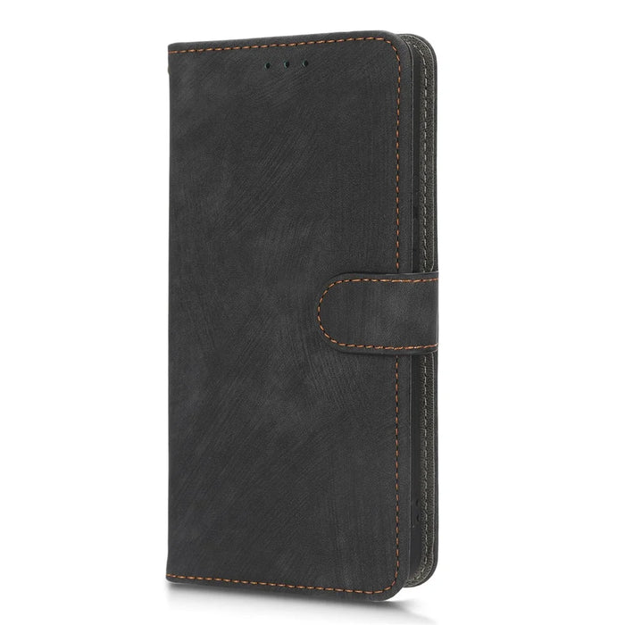 For Samsung Galaxy A53 5G Mobile Phone Case RFID Blocking Stand Wallet Leather Cover with Strap - Black - 7