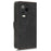 For Infinix Note 12 Pro 4G X676B / Note 12 (2023) 4G X676C Case RFID Blocking Leather Wallet Stand Cover with Strap - Black - 6