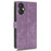 For TECNO Spark 9T 4G KH6 / 9 Pro 4G KH7 RFID Blocking Wallet Phone Case Full Protection Leather Stand Cover with Strap - Purple - 6