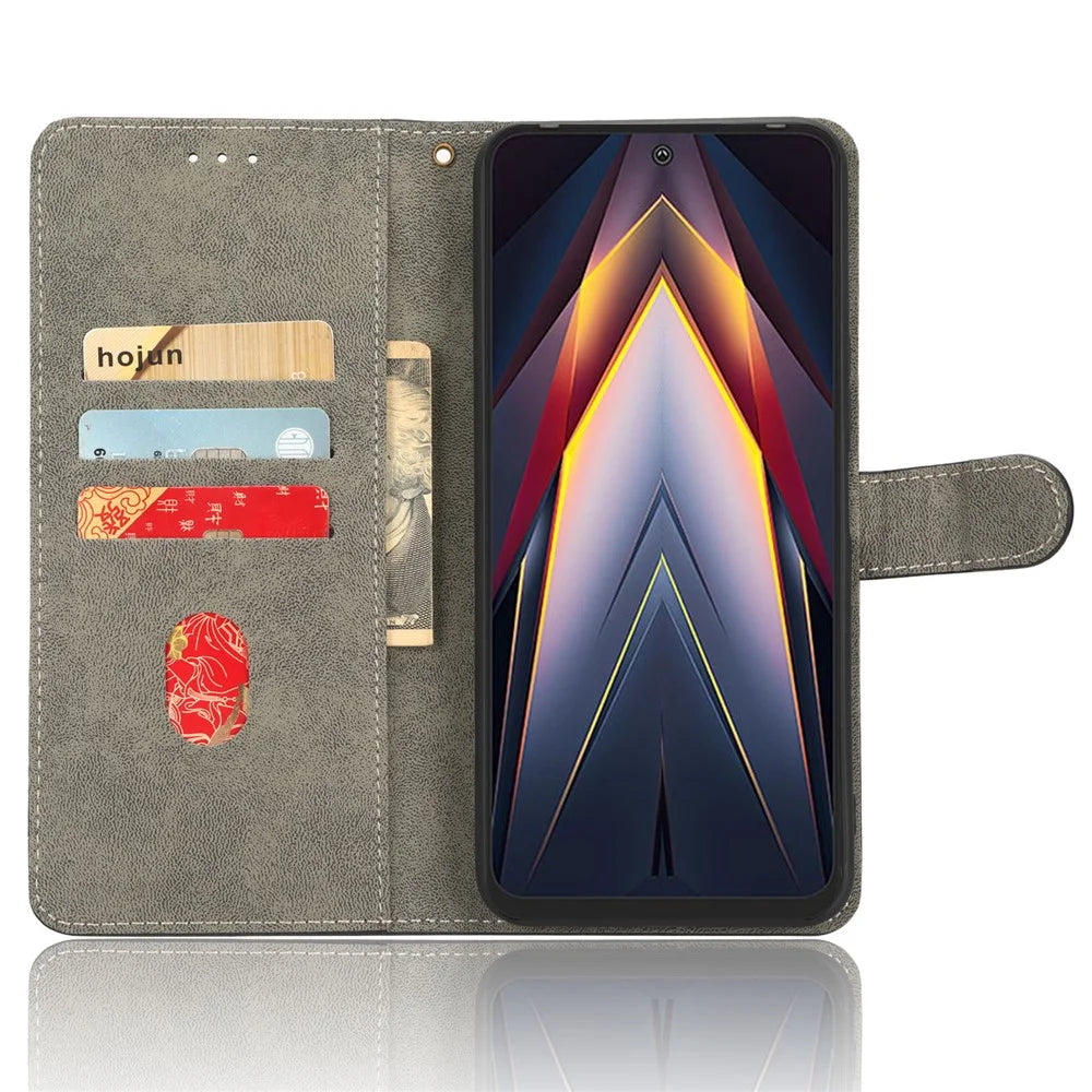 For TECNO Pova 4 LG7n RFID Blocking Phone Stand Case PU Leather Wallet Phone Cover with Strap - Purple - 2