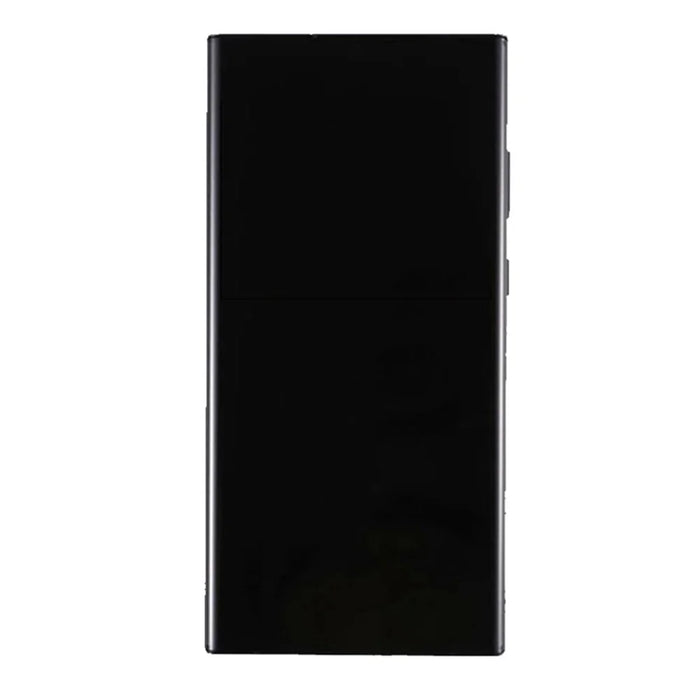 For Samsung Galaxy S22 Ultra 5G S908 OEM Grade S AMOLED Screen and Digitizer Assembly + Frame Part (without Logo) - Black - 2