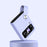 For Samsung Galaxy Z Flip4 5G PU Leather + PC Phone Case Finger Strap Holder Kickstand Cover - Purple - 2