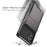 For Samsung Galaxy A34 5G Phone Flip Card Holder TPU + PC Phone Case Protective Shell - Black - 7