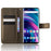 For BLU Bold N2 PU Leather Wallet Shockproof Cover Diamond Texture Phone Stand Case - Brown - 2
