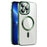 Phone Case for iPhone 13 Pro Max 6.7 inch Compatible with MagSafe CD Texture TPU Cover - Green - 1