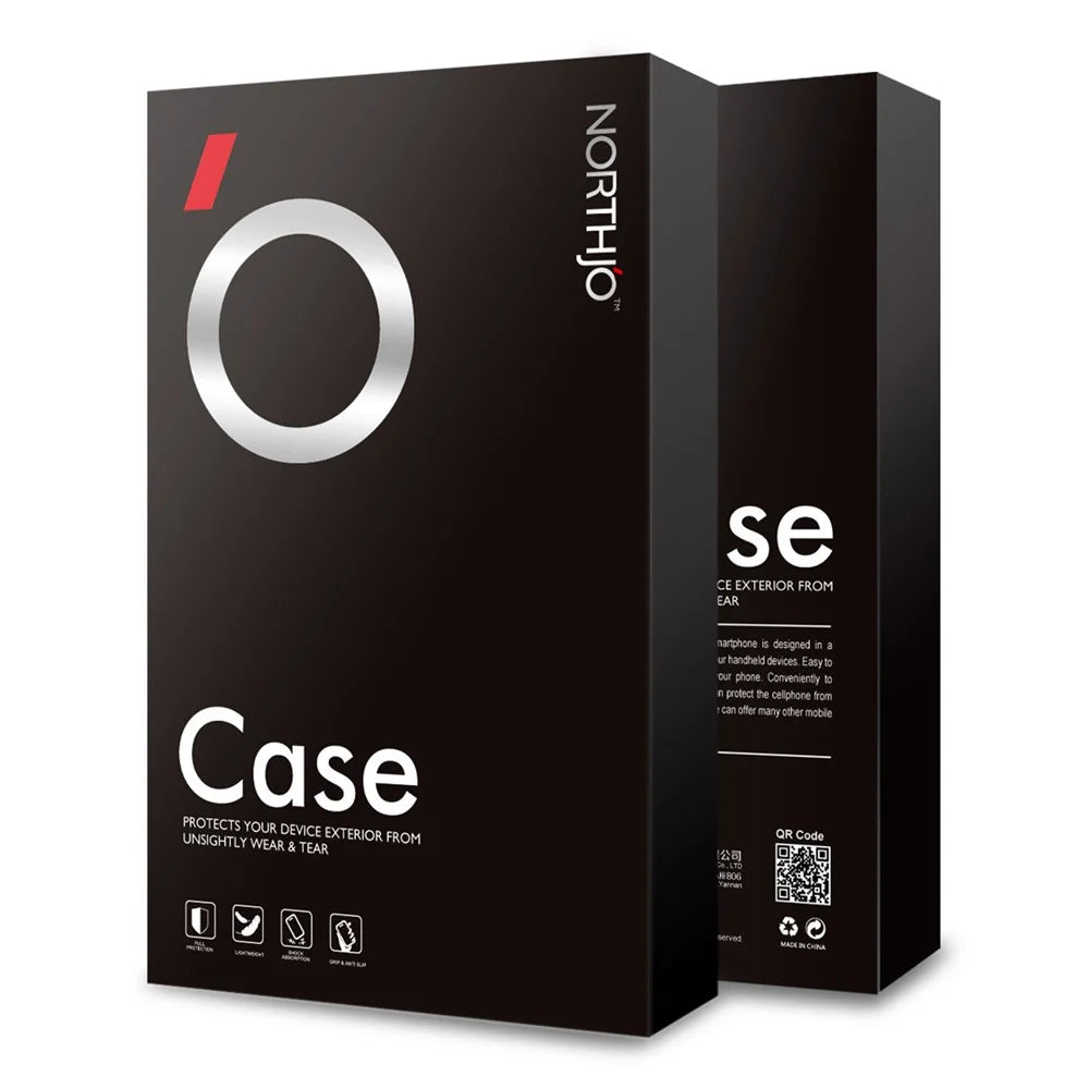 NORTHJO For Samsung Galaxy S23 Ultra TPU Case Clear Phone Cover + 3D Curved Tempered Glass Screen Protector - 4