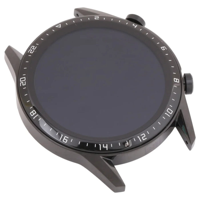 For Huawei Watch GT 2 46mm OEM Grade S AMOLED Screen and Digitizer Assembly + Frame Part (without Logo) - Black - 2