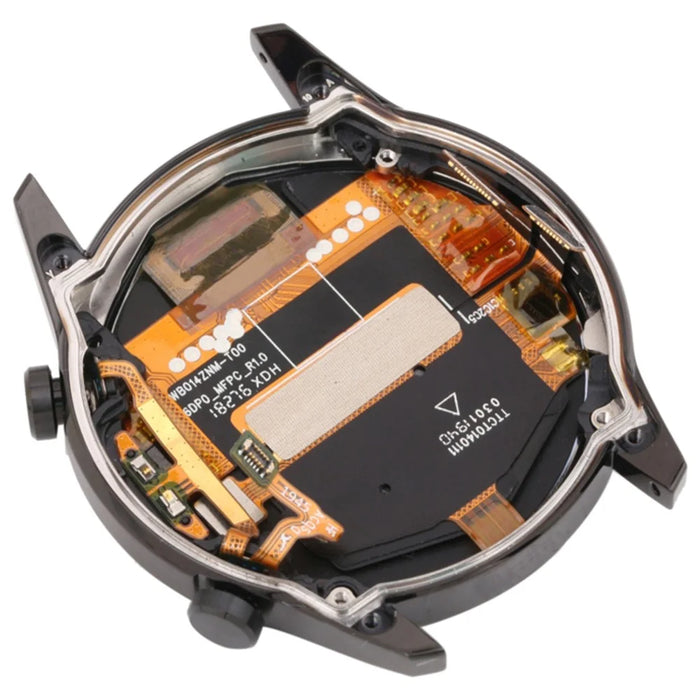For Huawei Watch GT 2 46mm OEM Grade S AMOLED Screen and Digitizer Assembly + Frame Part (without Logo) - Black - 3