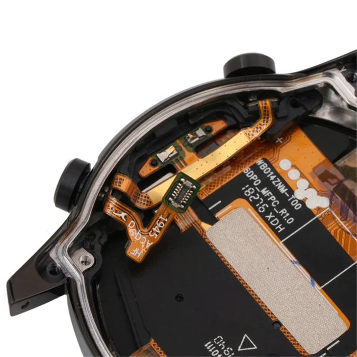 For Huawei Watch GT 2 46mm OEM Grade S AMOLED Screen and Digitizer Assembly + Frame Part (without Logo) - Black - 4