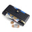 For OnePlus Ace 2 5G / 11R 5G Wallet Phone Case PU Leather Card Slots Zipper Pocket Stand Cover with Straps - Black - 6