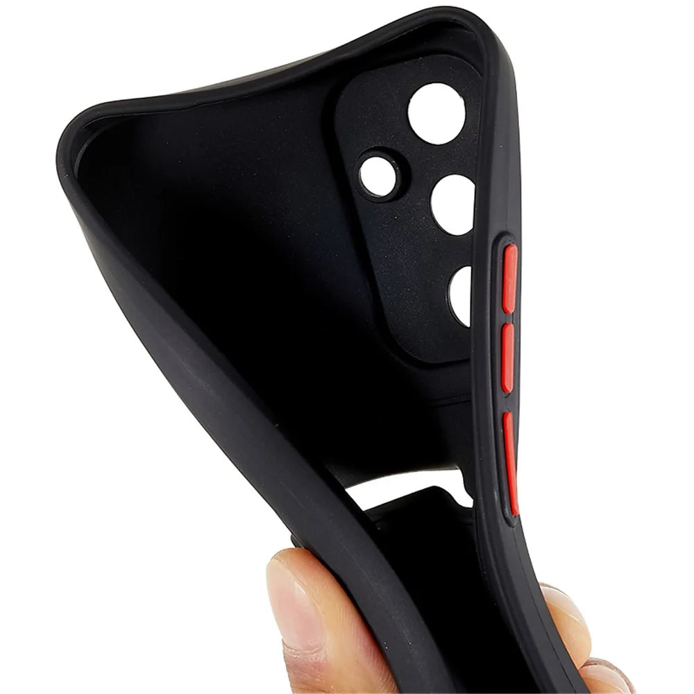 Soft TPU Case for Samsung Galaxy A54 5G Case Protective Phone Cover with Card Slot - Black - 4