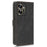 For Infinix Zero 20 4G X6821 Phone Stand Case RFID Blocking PU Leather Wallet Cover with Strap - Black - 6