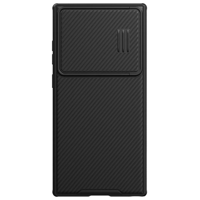 NILLKIN CamShield S Series for Samsung Galaxy S23 Ultra PC + TPU Phone Case Slide Lens Protection Drop-proof Cover - Black - 2