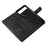 For Google Pixel 7 5G Square Clasp Phone Cover Scratch-resistant Flip Leather Phone Case with Stand Wallet - Black - 5