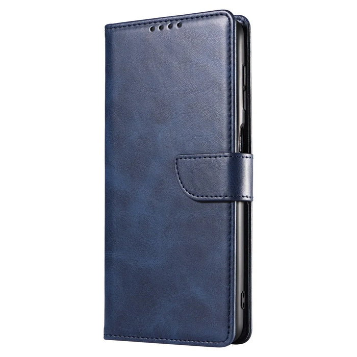 For Samsung Galaxy A53 5G Phone Wallet Case Stand Square Magnetic Clasp Leather Cover - Blue - 7