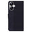 Protective Phone Case For Realme 10 Pro+ 5G , Stand Imprinted Leather Cell Phone Cover Wallet - Black - 7
