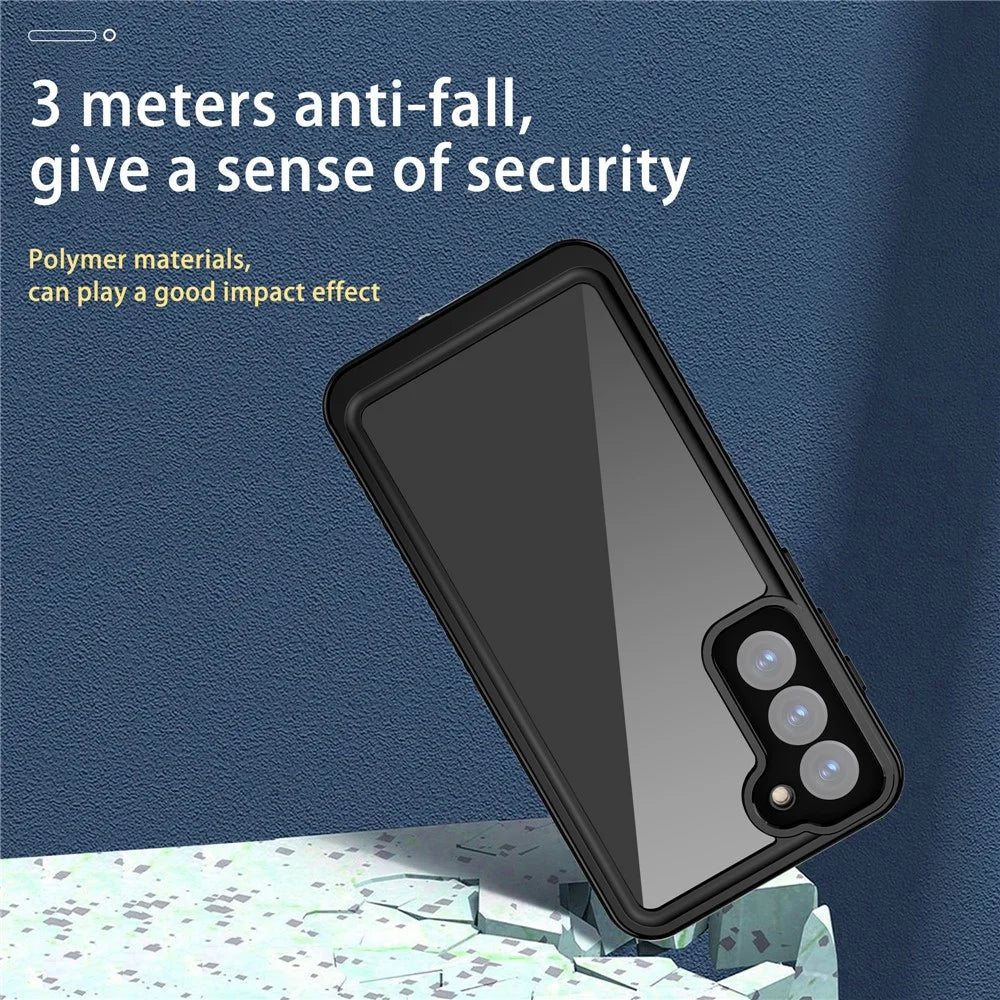 REDPEPPER FS Series For Samsung Galaxy S23+ IP68 Waterproof Phone Case Bag with Built-in Screen Protector [Support Fingerprint Unlock] - 4