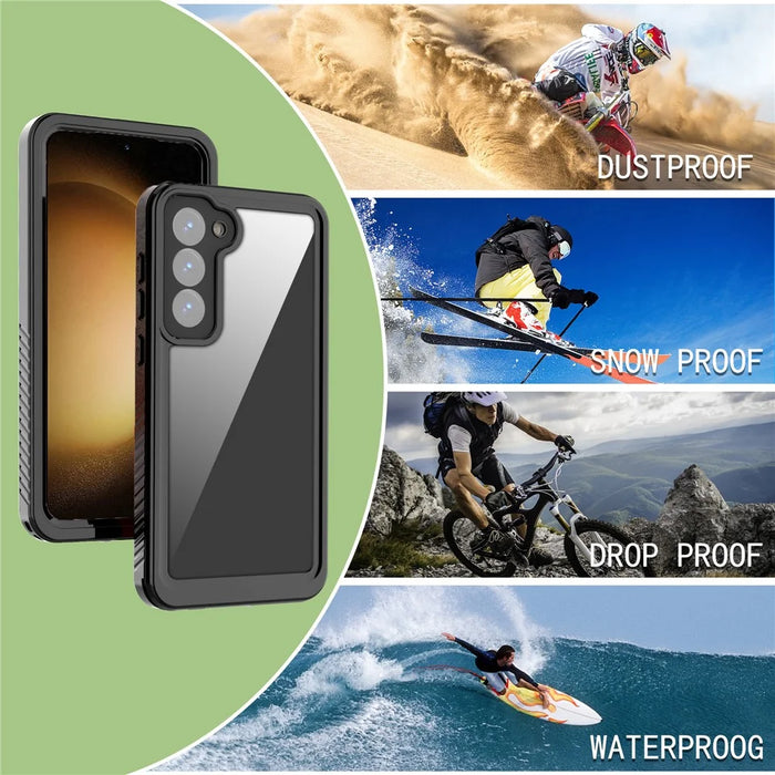 REDPEPPER FS Series For Samsung Galaxy S23+ IP68 Waterproof Phone Case Bag with Built-in Screen Protector [Support Fingerprint Unlock] - 6