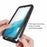 For Samsung Galaxy A34 5G PC + TPU Phone Case Shockproof Phone Cover with PET Screen Protector - Black - 4